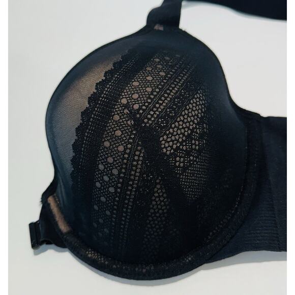 SPANX SPANX Smooth Brallelujah Lightly Lined Full Coverage Bra Black Size 32DD - Picture 4 of 11